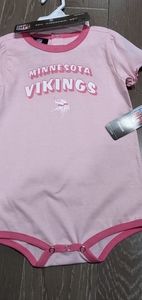 Minnesota Vikings "Creeper" onsie